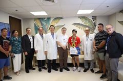 Olympian Aira Villegas receives wellness, rehabilitation packages from Manila Doctors Hospital